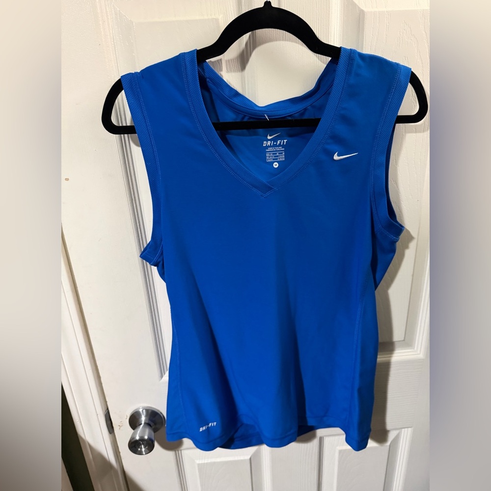 ❣️❄️Nike Women's Vivid Blue Dri-FIT Tank Top